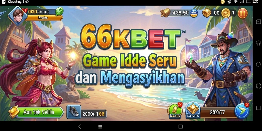 Tampilan gameplay 66KBET yang menyenangkan dan menarik.