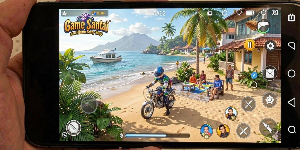 Gameplay menyenangkan dengan karakter yang lucu dan tantangan menarik.