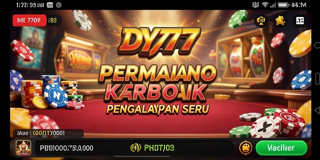 Tampilan seru dan gameplay menarik di DY777, game Kasino yang mengasyikkan.