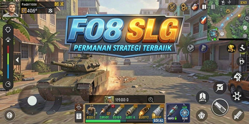 Tampilan gameplay FO8 yang menampilkan pertempuran strategi yang intens.