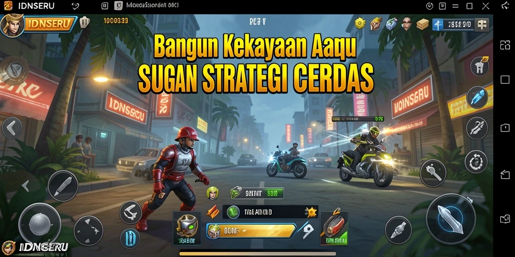 Tampilan gameplay <strong>IDNSERU</strong> yang menarik dan interaktif.