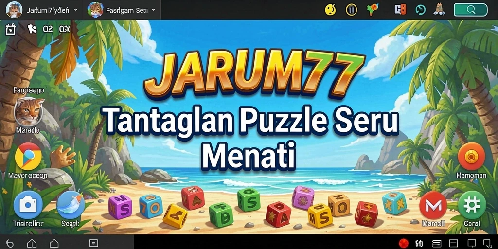 Gameplay Puzzle JARUM77 yang menantang dan mengasyikkan.