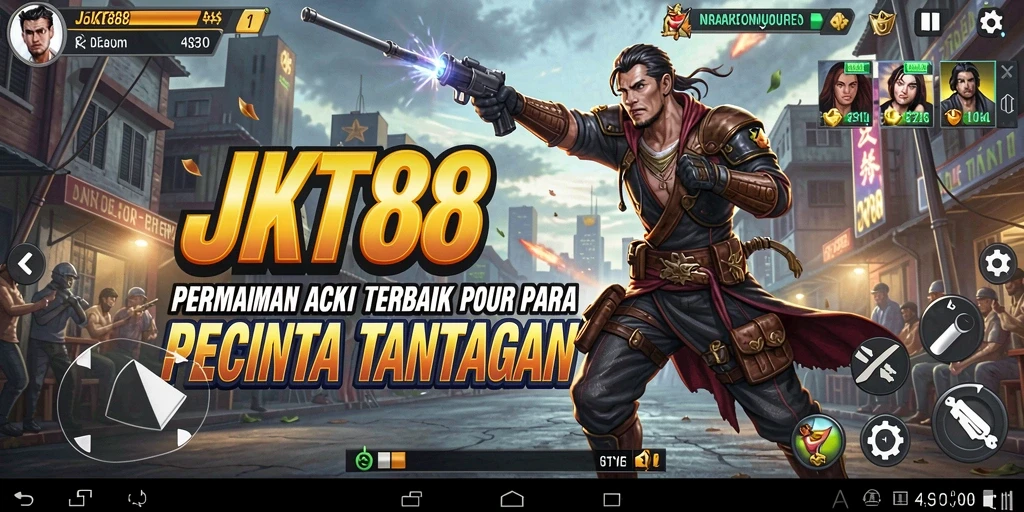 Tampilan gameplay seru dan menegangkan di JKT88.