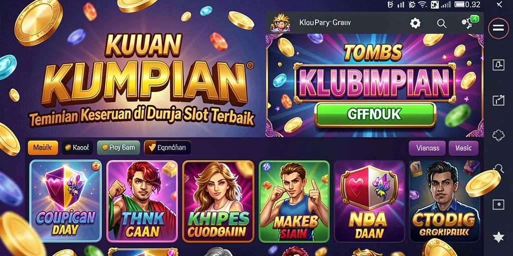 Tampilan gameplay KLUBIMPIAN yang menakjubkan dan mengasyikkan.