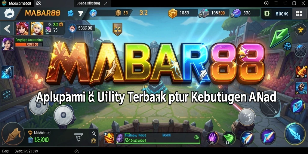 Tampilan antarmuka MABAR88 yang sederhana dan efektif.