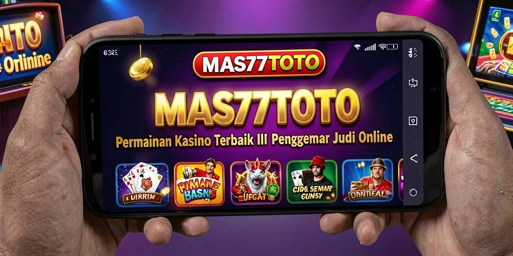 Tangkapan layar gameplay MAS77TOTO menunjukkan suasana kasino yang mendebarkan.