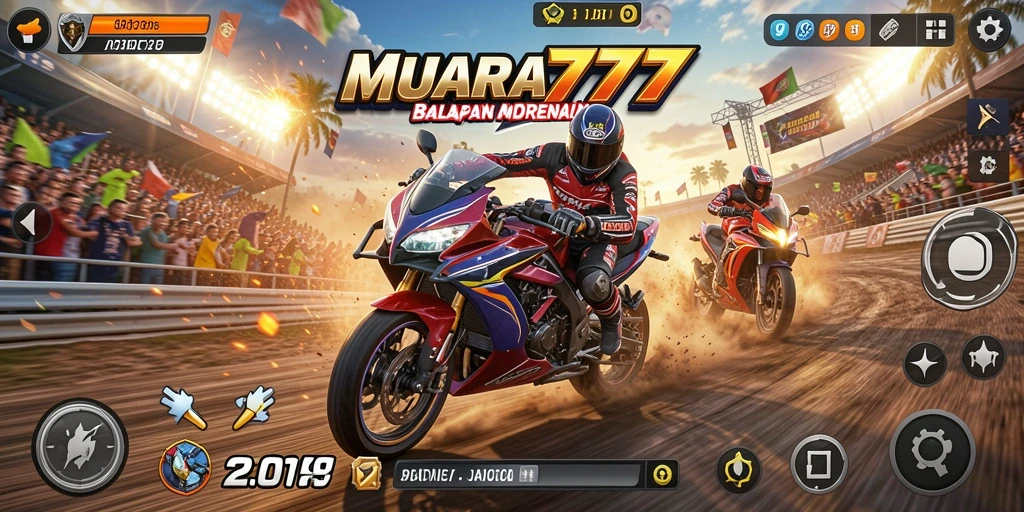 Tampilan gameplay seru dan mendebarkan di MUARA777.