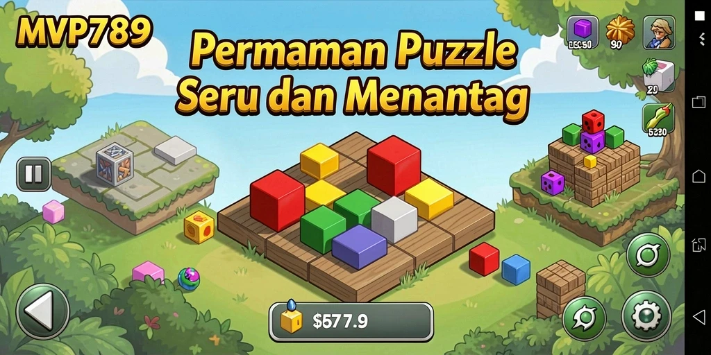 Gameplay seru dari MVP789 yang menguji keterampilan Puzzle Anda.