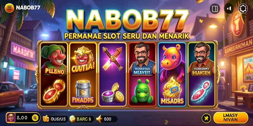 Tampilan gameplay NABOB77 yang seru dan menantang.