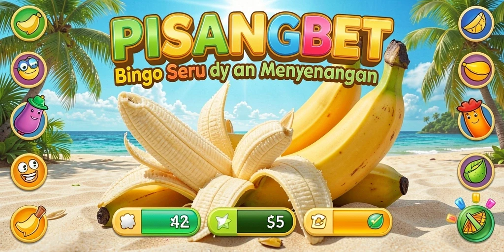 Tampilan gameplay seru dalam aplikasi PISANGBET Bingo.