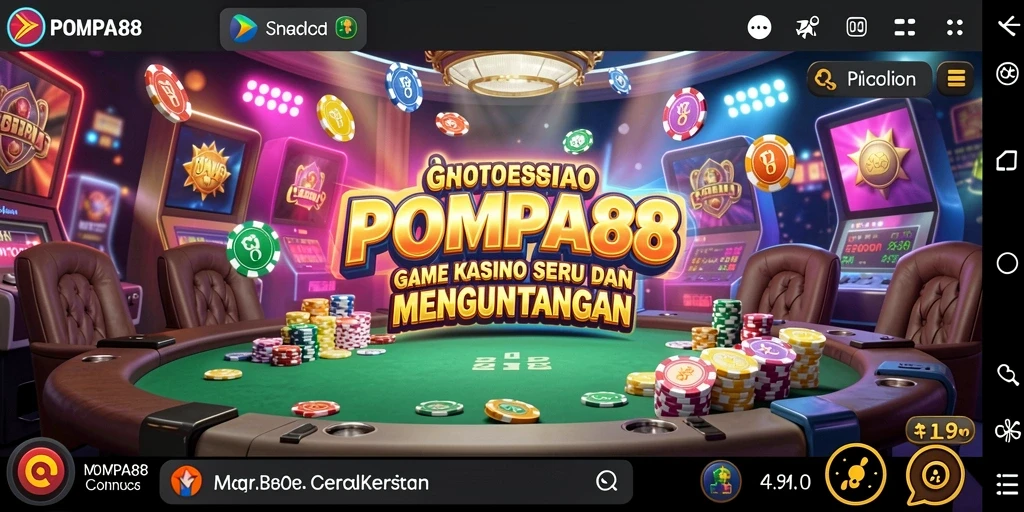 Tampilan gameplay POMPA88 yang mendebarkan dan menarik.