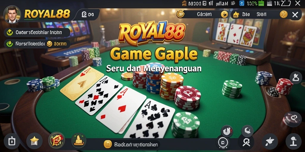 Gameplay menarik dalam permainan Gaple ROYAL88.