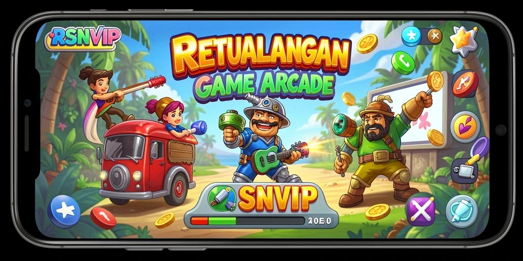 Tampilan gameplay seru dan mendebarkan dari RSNVIP.