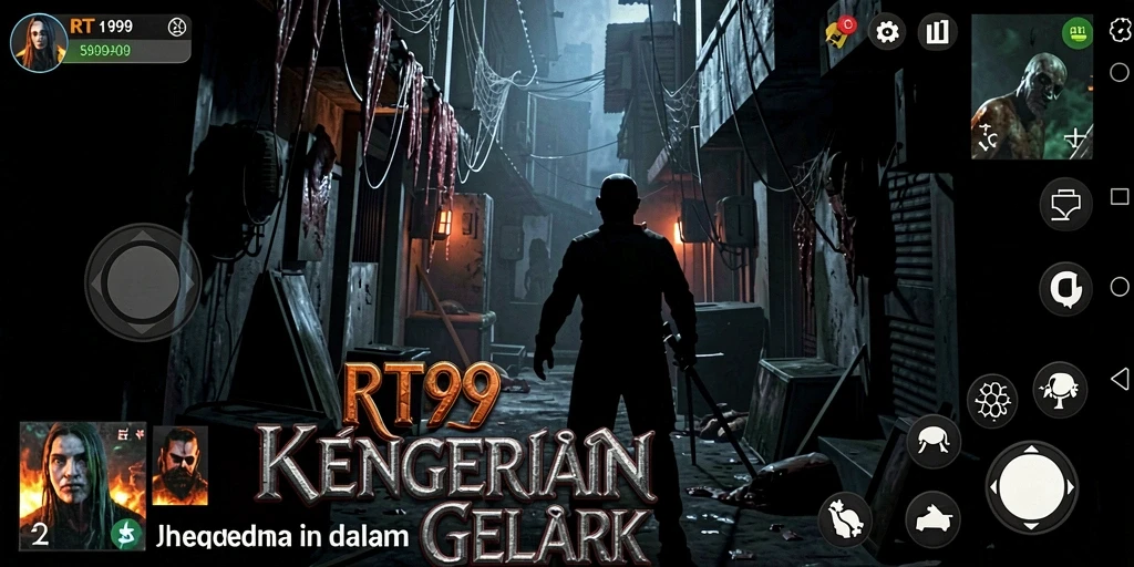 Gameplay menegangkan dari RT99 yang penuh dengan kengerian.