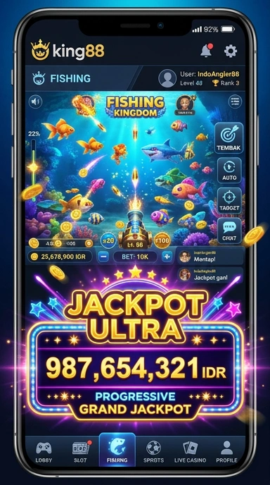 Screenshot proses unduh aplikasi di king88 yang mudah dan cepat.